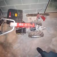 motocoltivatore fresa e tagliaerba 