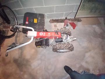 motocoltivatore fresa e tagliaerba 