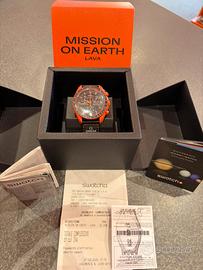 Swatch x omega moonswatch LAVA