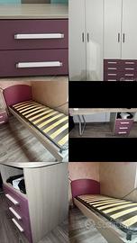 Camera da ragazza completa MISURE IN FOTO