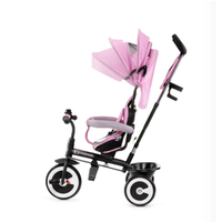 Triciclo Kinderkraft Aston Pink – evolutivo 3in1
