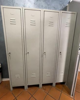 Armadietti spogliatoio in ferro