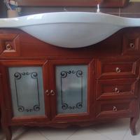 Mobile bagno, lavabo, specchio e vetrina