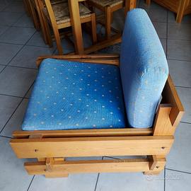 poltrone in legno massello