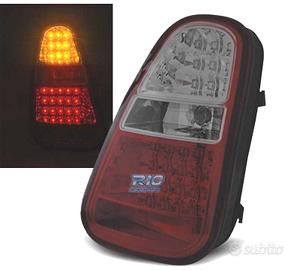 FANALI MINI COOPER R50 R52 R53 04-06 LED ROSSO AFF