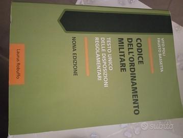Codice dell' ordinamento militare 
