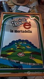 vintage quadro a specchio 73x53