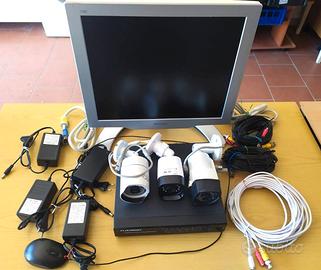 kit videosorveglianza completo usato