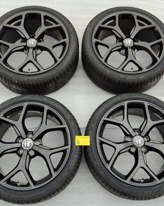 4 Cerchi In Lega Gomme Originali Alfa Romeo Giulia