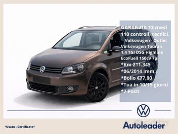 Volkswagen Touran 1.4 TSI DSG Highline EcoFuel