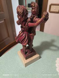 trofeo ballerini con base in marmo