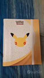 raccoglitore/album 30° anniversario pokemon