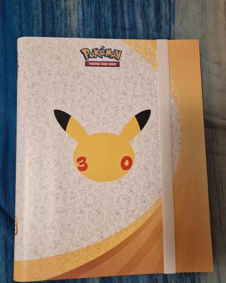 raccoglitore/album 30° anniversario pokemon