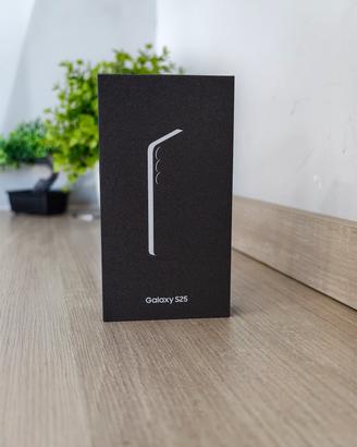 SAMSUNG S25 128GB BLACK NUOVO SIGILLATO 