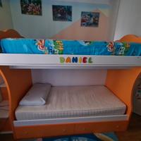 Letto a castello cameretta bambini