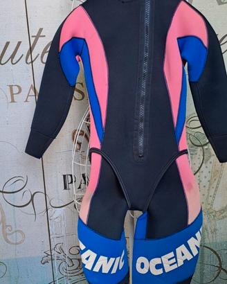 Muta Oceanic 5 mm taglia XS – usata – zip OK