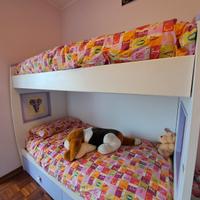 letto a castello con ribalta 