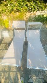 Lettini Ripiegabili   textilene beige