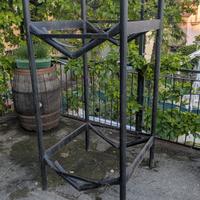 supporto per botti in legno