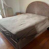 Letto matrimoniale con rete a doghe tipo Redoute