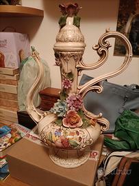 brocca ornamentale Capodimonte bassano