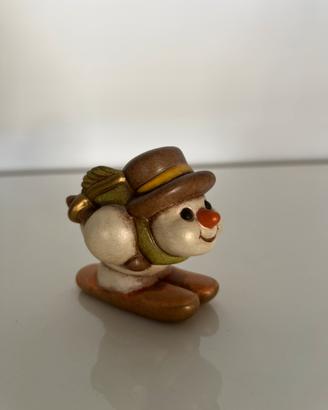 Pupazzo di neve sciatore THUN originale