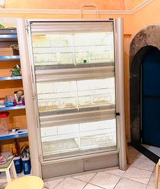 espositore negozio uccelli