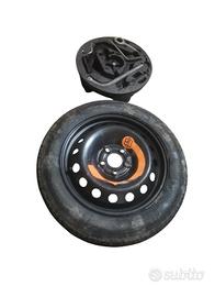 ruota ruotino scorta  Alfa Romeo 147 crick chiavi 