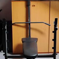 Panca multifunzione e 1 bilancere