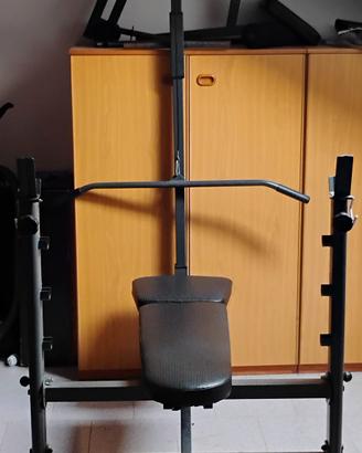 Panca multifunzione e 1 bilancere