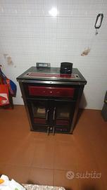 termostufa  Bi-Fire Mid  legna pellet