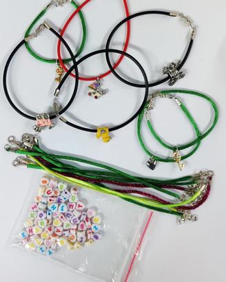 Lotto 15 braccialetti per regali e small business