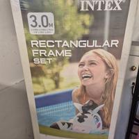 PISCINA INTEX + pompa + prodotti di trattamento