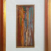 Giovanni Bartolena  raro olio su tavola