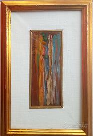 Giovanni Bartolena  raro olio su tavola