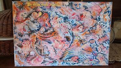 Quadro Surreale "La Notte Degli Spiriti"