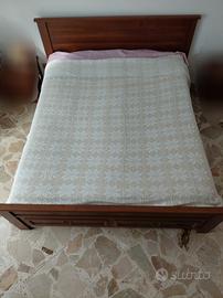 Coperta letto matrimoniale filo di scozia uncinett