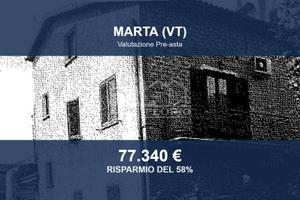 Immobile in asta di 157 m² a Marta
