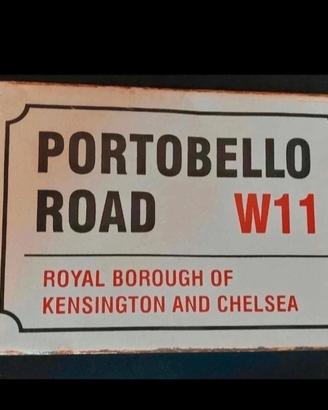 Targa Portobello Road Londra 