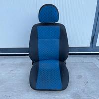 Sedile anteriore destro Fiat Doblò 2006 grigio/blu