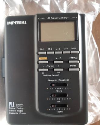 Radio-cassette portatile