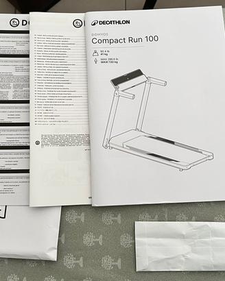 Tapis roulant Compact Run 100 Domyos