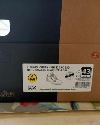 Scarpe antifortunistiche Sixton