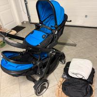 passeggino gemellare 