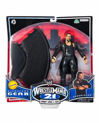 WWE Undertaker WrestleMania 21 2005 JAKKS MOC