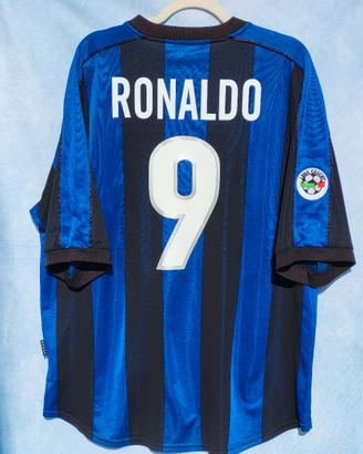 Maglia Inter Nike 1999-2000 Ronaldo 9 XL originale