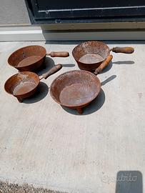 padelle per le braci. tutte in blocco 20 euro