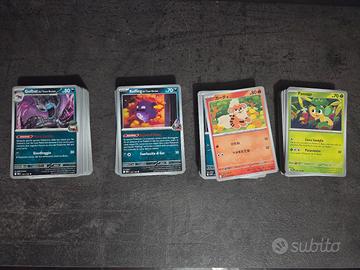 lotto 220 carte pokemon 