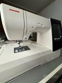 Janome MC 9850 -Macchina combinata cucito e ricamo