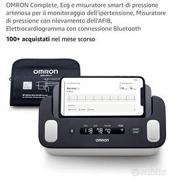 Omron misuratore pressione + ECG smart bluetooth